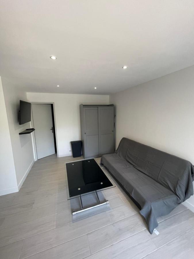 Studio En Bas De Villa Avec Piscine Proche Bord De Mer Cagnes-sur-Mer Eksteriør bilde